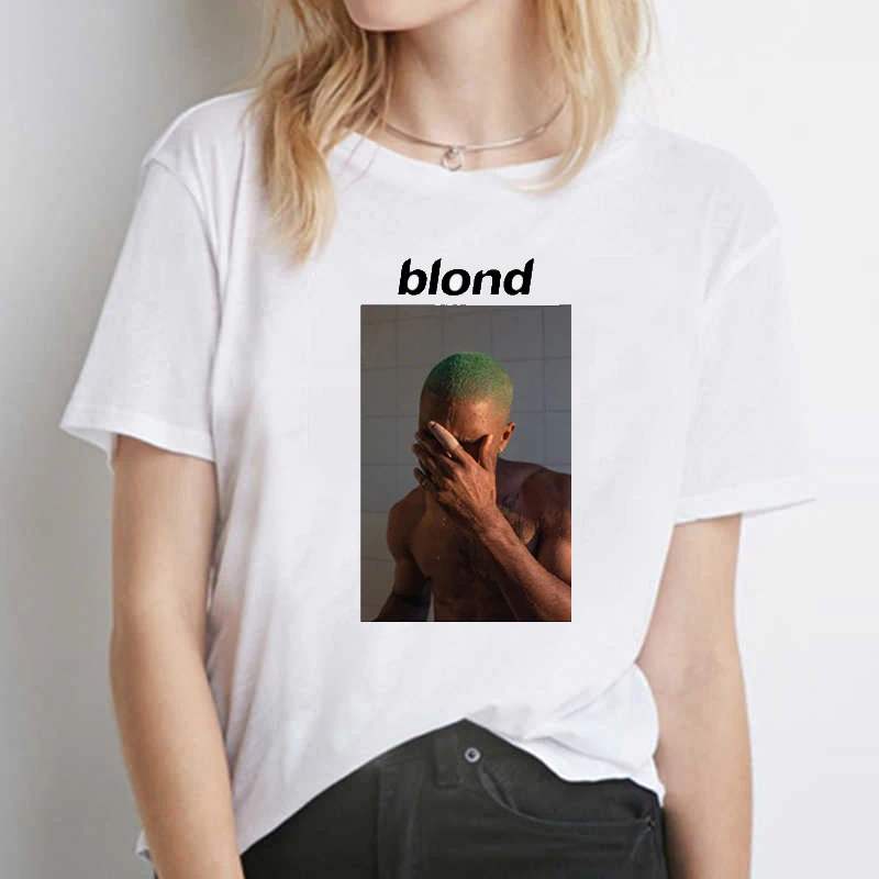 

Frank Ocean Blonde Summer Fashion Unisex T-shirt Harajuku Hip-hop Street Style Punk Tshirt Funny T Shirts Cotton Casual