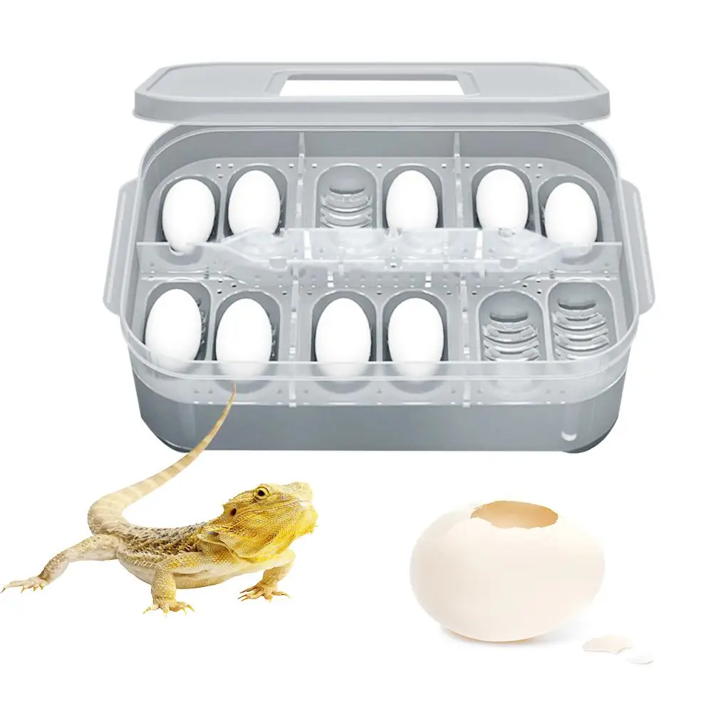 Reptile Breeding Box Professional Reptile Hatching Box Lizard Small Climbing Pet Advanced Incubator With Egg Tray