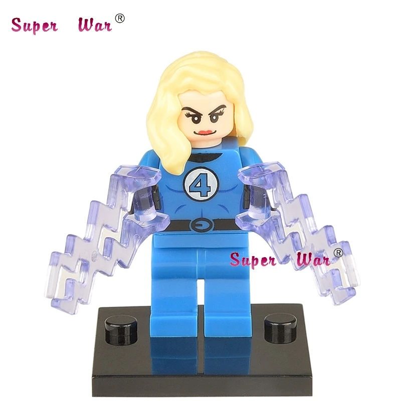 

1PCS superhero marvel avengers Invisible Woman building blocks action set model bricks toys for children