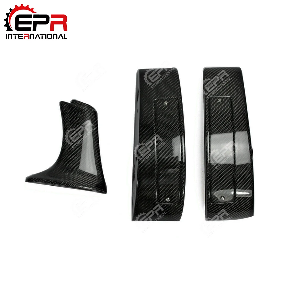 Carbon Fiber Rear Spoiler Boot Wing Raise Lifter Block Leg For Nissan R35 GTR