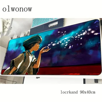 

Spirited Away mousepad 90x40cm Customized gaming mouse pad gamer mat Personality game computer desk padmouse keyboard play mats