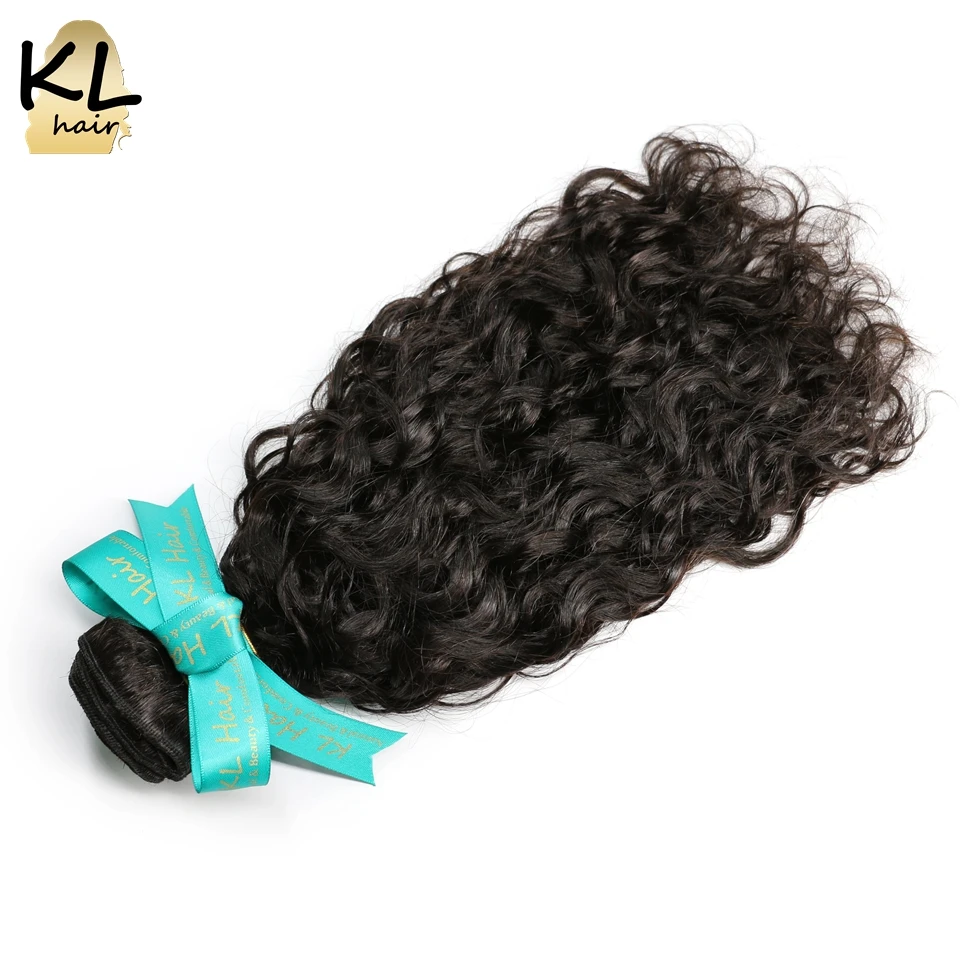 KL Hair Brazilian Virgin Hair Natural Wave 100 Human Hair Weaving