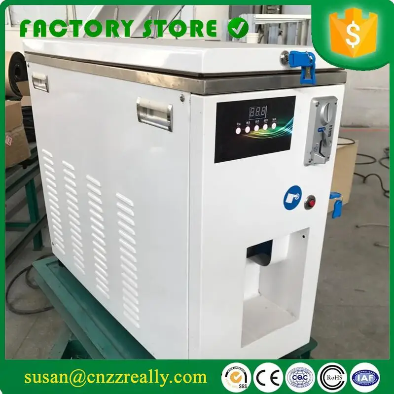 

2017 popular white color 12L capacity automatic soft ice cream vending machine with good feedback