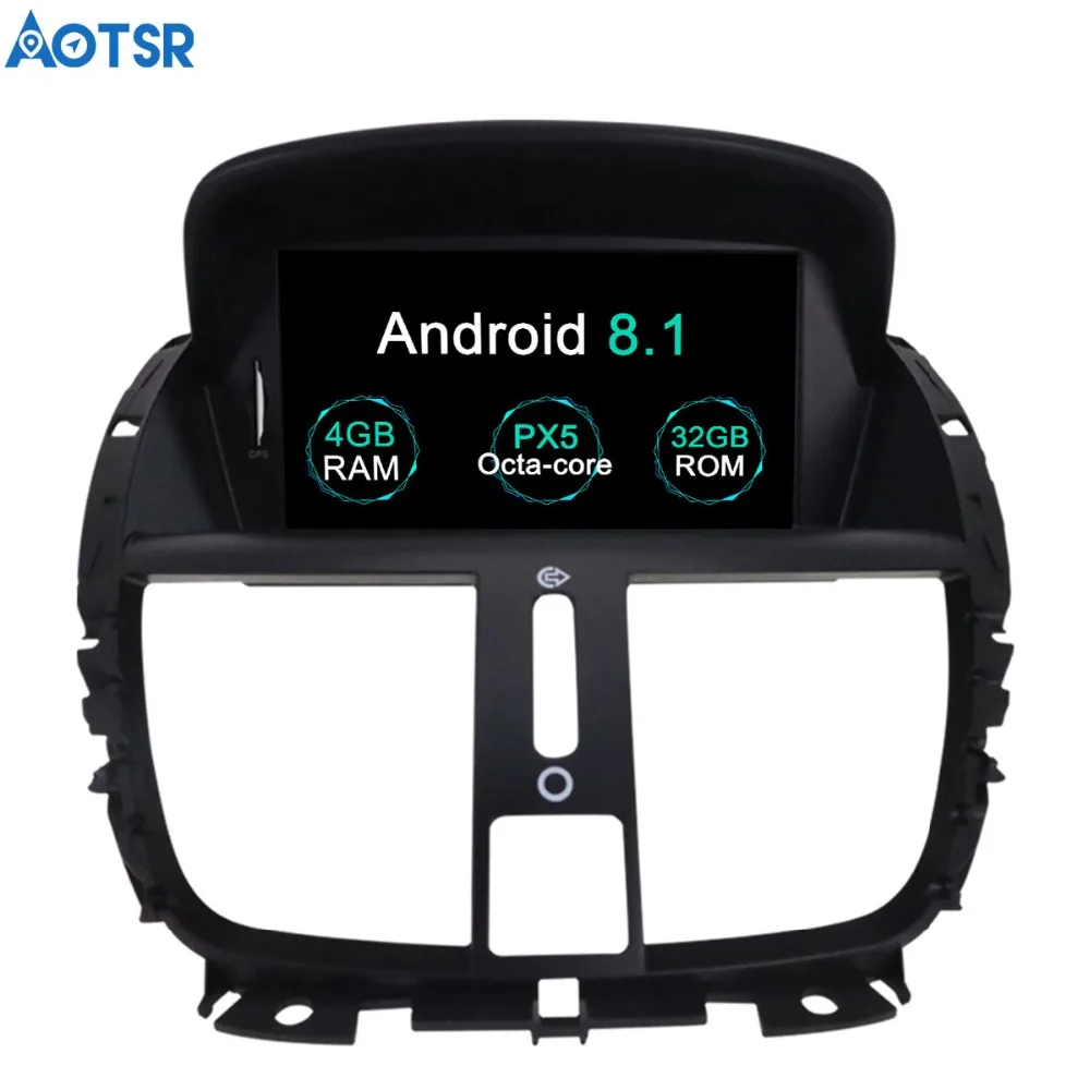 

Aotsr Android 8.1 GPS navigation Car DVD Player For Peugeot 207 2008-2014 multimedia 2 din radio recorder navigation