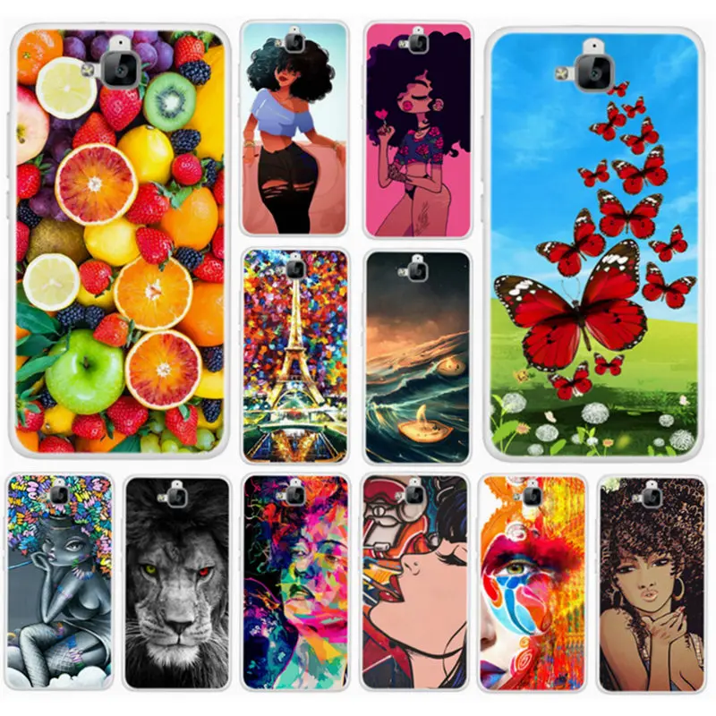Case for Huawei Honor 4c pro Case Cover for Huawei Honor y6 pro Case Cartoon Silicone Soft Cover for huawei y6 Pro Phone Cases