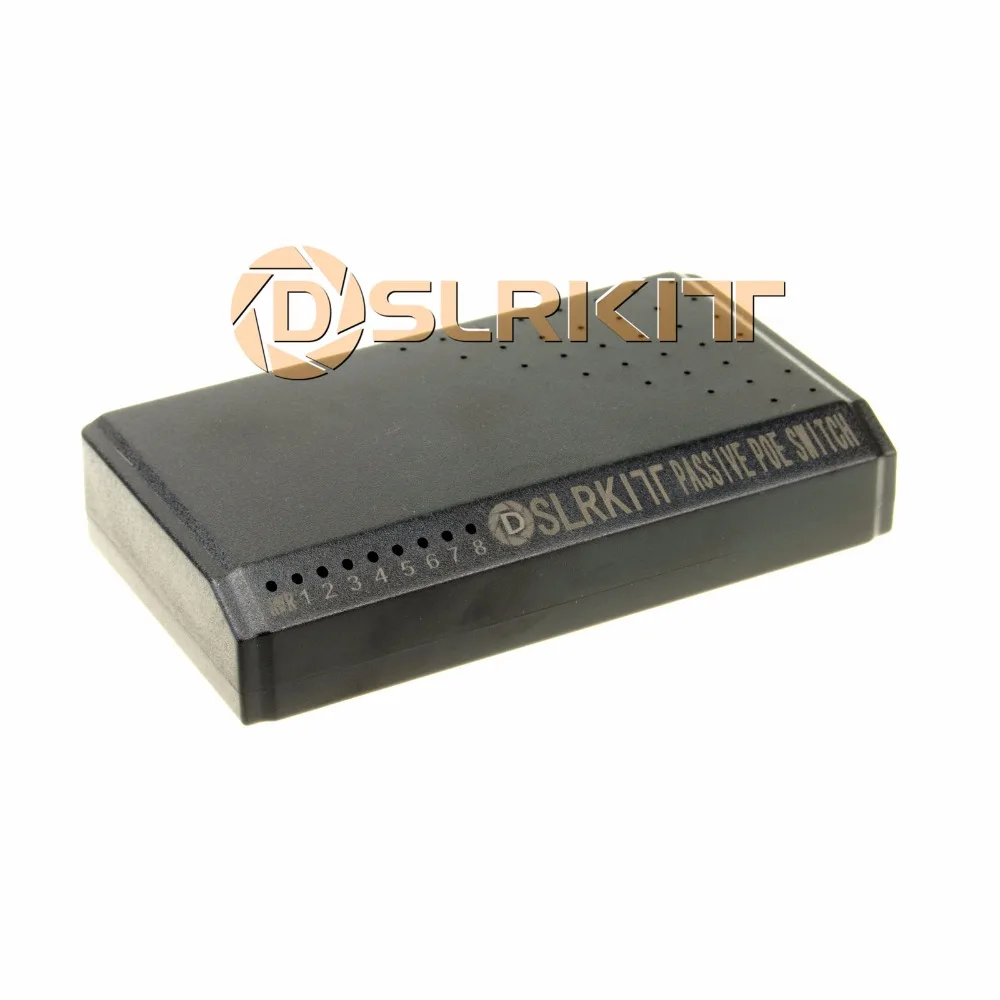 DSLRKIT 8 портов 6 PoE стандартная мощность через Ethernet без адаптера питания|power adapter|power