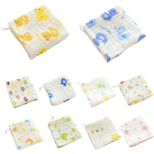 6 Слои нагрудников для малышей из мягкого хлопка вытирания слюней младенцев платок для Слюнявчики для кормления, полотенца для ткань Полотенца слюни плиты детскую бандану детские передник slabbers