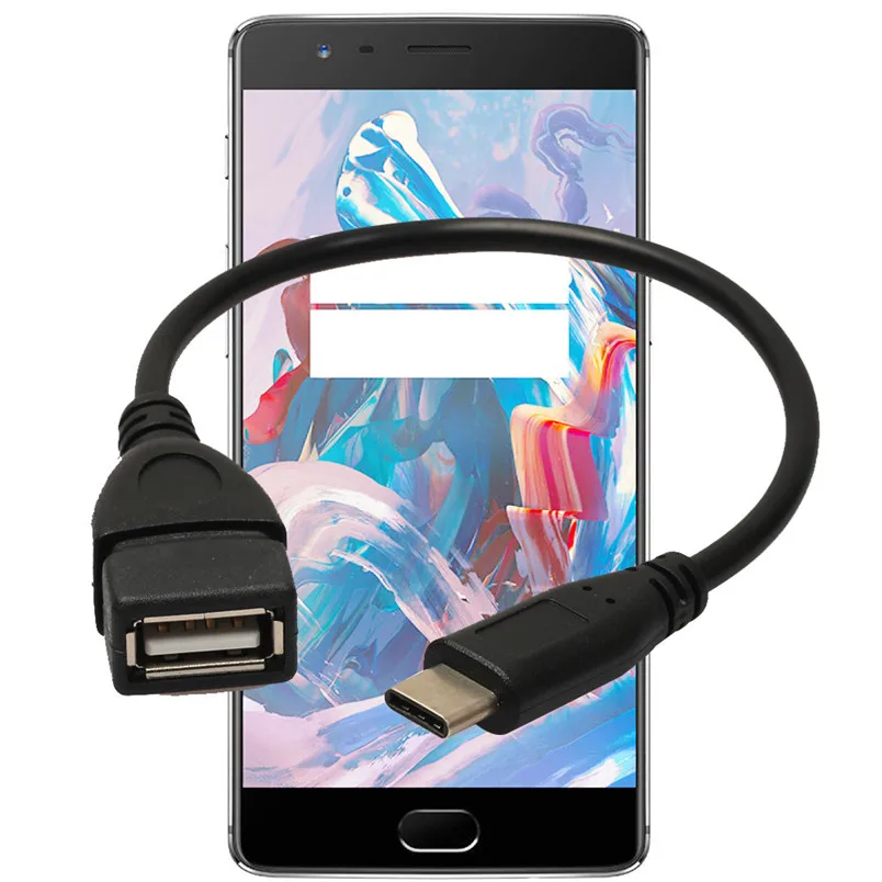 

Reliable  2016 High-quality  USB 3.1 Type-C USB-C OTG Cable USB3.1 Male to USB2.0 Type-A Female Adapter Cord