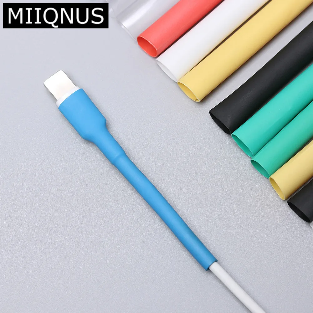 

12PCS for iphone Cable protector usb cable wire organizer winder Heat Shrink Tube Sleeve for iPad iPhone 5 6 7 8 X XR XS Cable