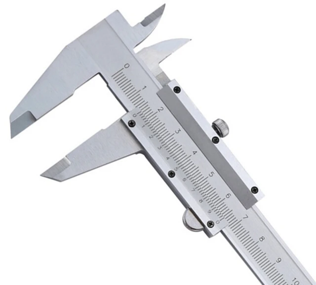 eyebrow bar measurement 0 150mm 0 02mm metal calipers gauge tools for measuring