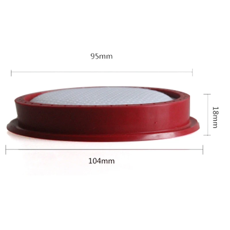 2 шт для Dibea D18 D008Pro ручной пылесос круглый моющийся фильтр сетки фильтр для пылесоса фильтр