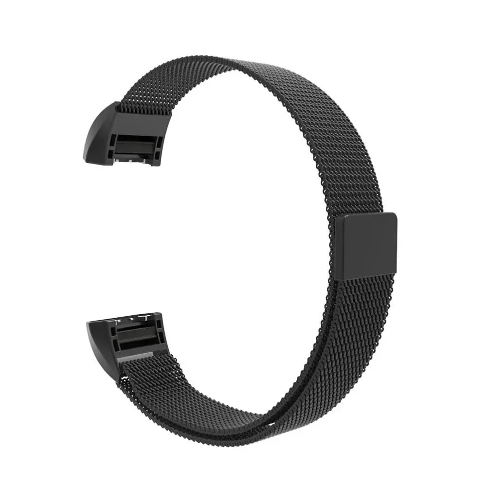 Сменный ремешок SENBONO Milanese из нержавеющей стали для смарт браслета Fitbit Charge