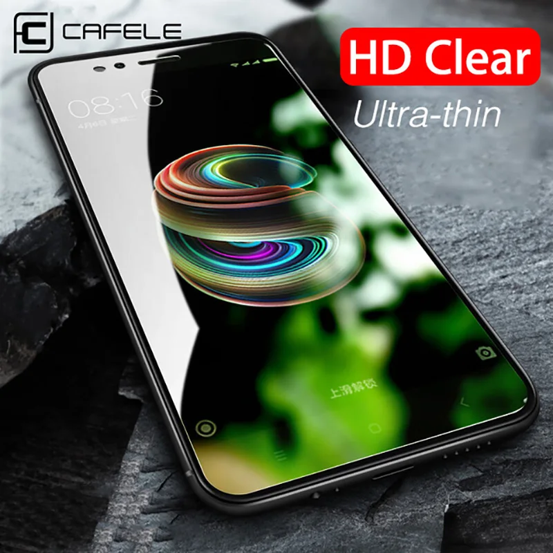 Защита для экрана Cafele Xiaomi mi 9 se 8 6 A2 A1 6X 5X mix 3 2 2S Pocophone F1 Redmi Note 7 K20 pro закаленное стекло