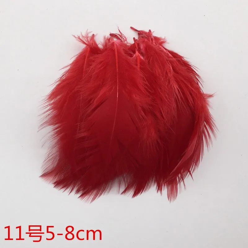 20 шт. 15 видов красные красивые перья петуха 5-30 см фазаньи Куриные перья для DIY вечерние украшения
