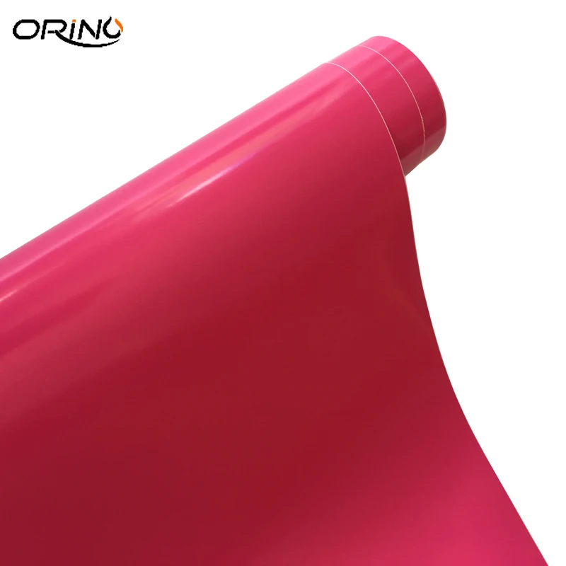 Rose Red Glossy Vinyl Film Sticker-1