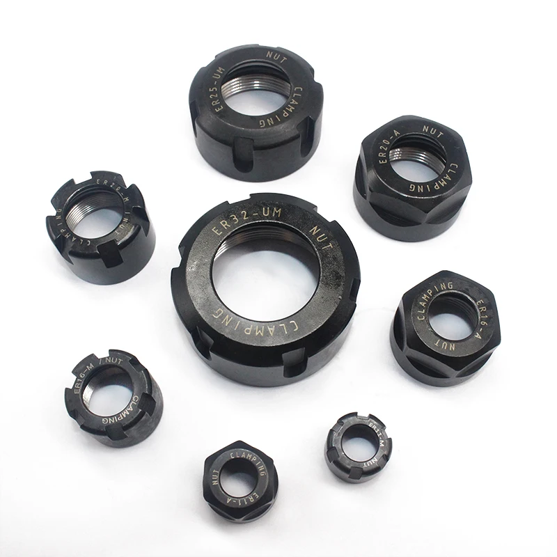 

1pc M Type ER11 / ER16 / ER20 - M NUT High Precision CNC Router Engraving Machine Nut ER Collet Accessory Sparepart