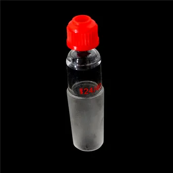 

Plastic Screw Bushing Lab Supplies Glass 24/40 Glass Thermometer Adapter With Thread Ground Scock Joint