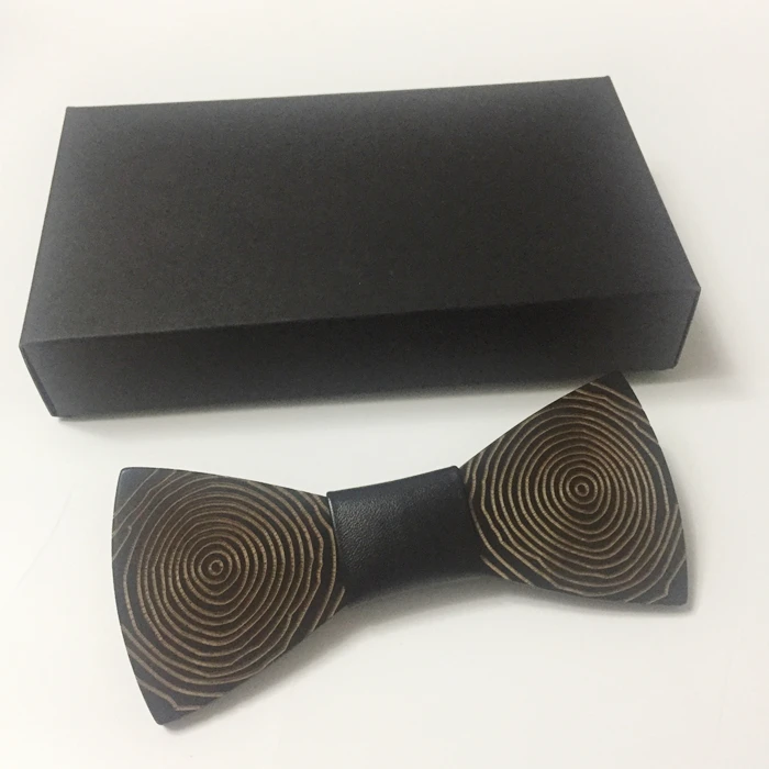

Men's Wood Bowtie For Party Gift Wooden Bowtie Business Suits Bow Ties For Christmas