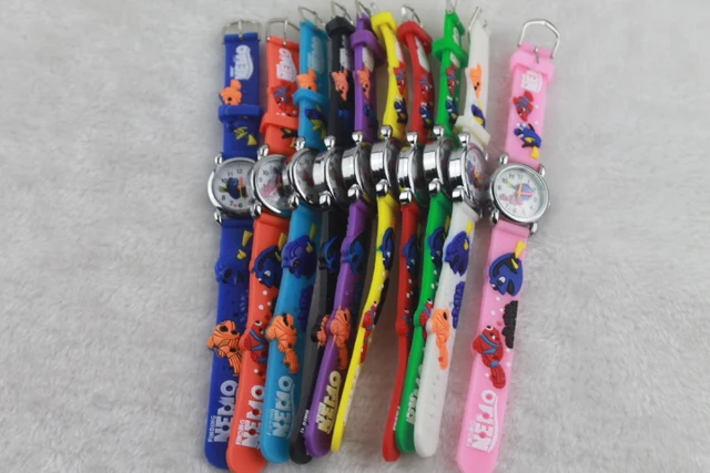 10 Pz/Lotto Commerci All'ingrosso Cut 3d Di Disegno Del Fumetto Di Nemo Orologio 10 Pz/Lotto Commerci All'ingrosso Cut 3d Di Disegno Del Fumetto Di Nemo Orologio