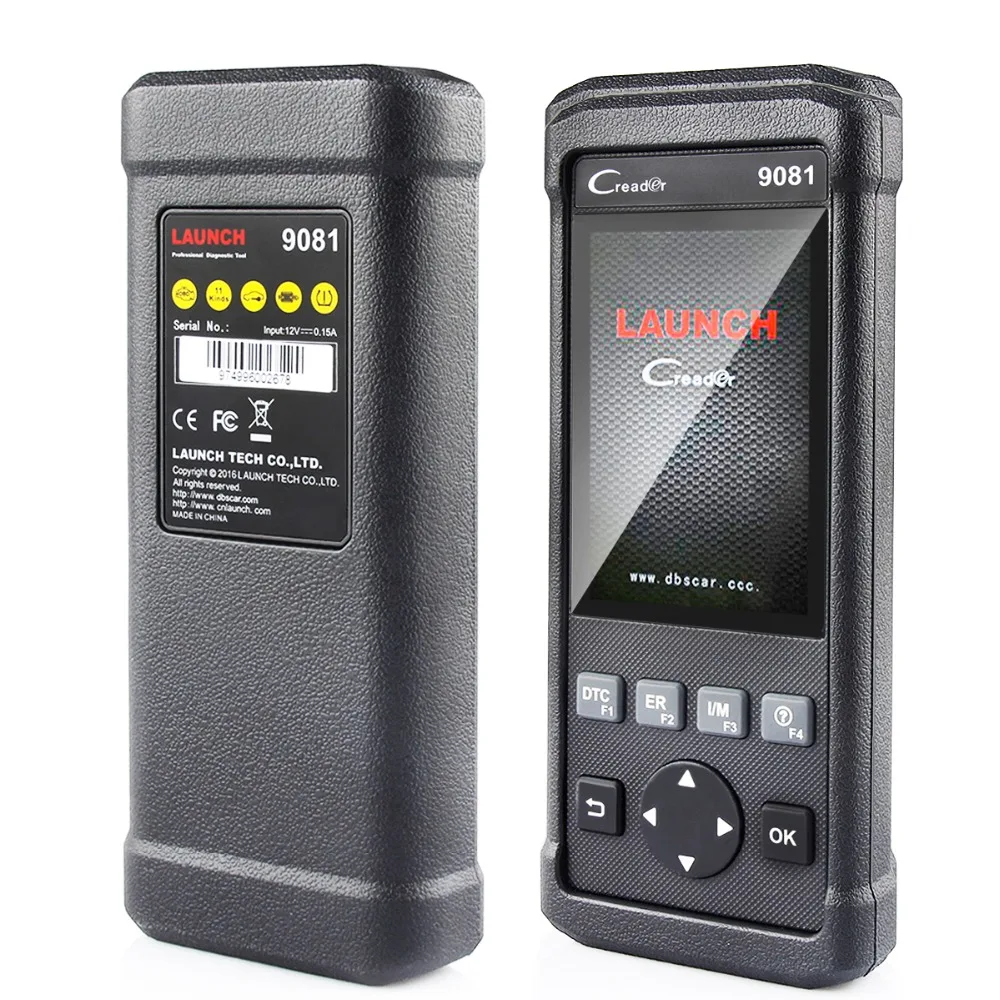 LAUNCH CReader 9081 Full OBD2 сканер/сканер диагностический инструмент + ABS Bleeding Oil EPB BMS SAS DPF CR