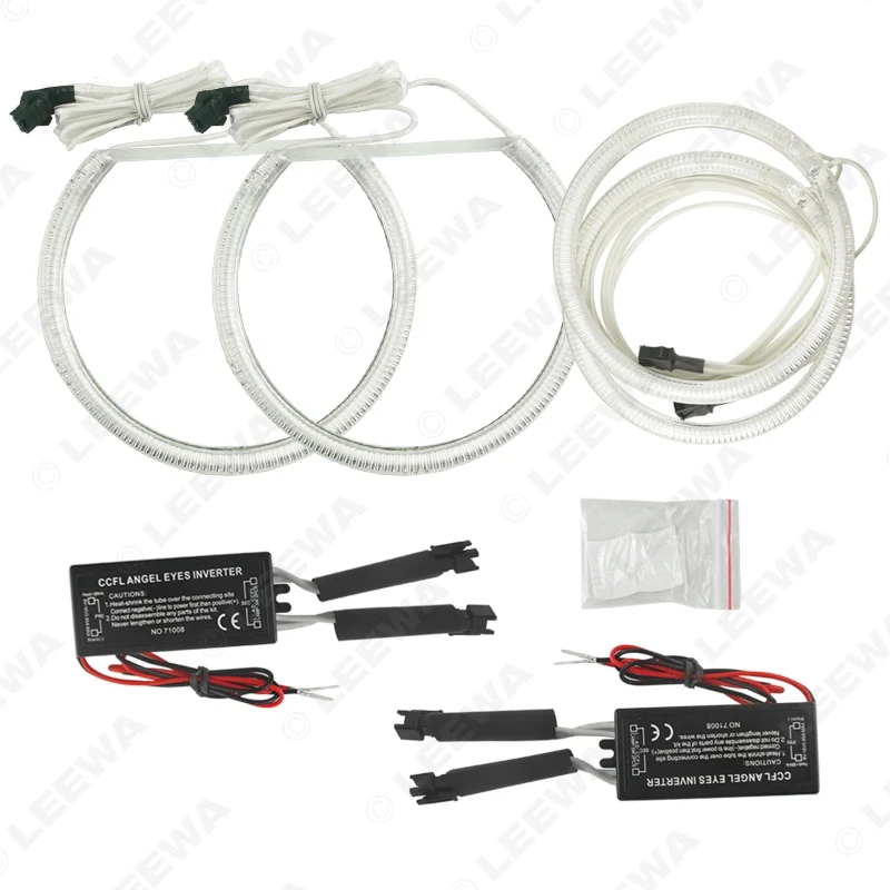 Светодиодный фонарь LEEWA для Hyundai Elantra(01 03)/Elantra 07 White DRL # CA1894 2X90MM 2X131MM|Аксессуары фар