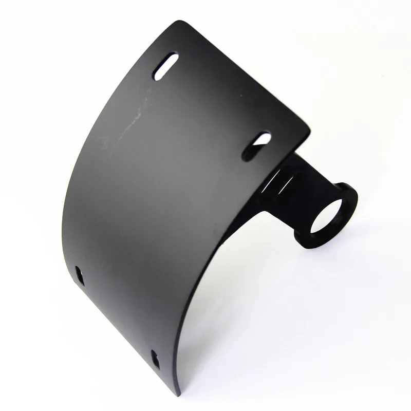 

Motorcycle Curved Side Mount License Plate Bracket Tag For Yamaha YZF R6 2006-2012