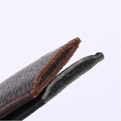 

DKBLINGS men's leather double-sided top leather belt pants with straps no buckle desinger belts men black belt 3.5cm