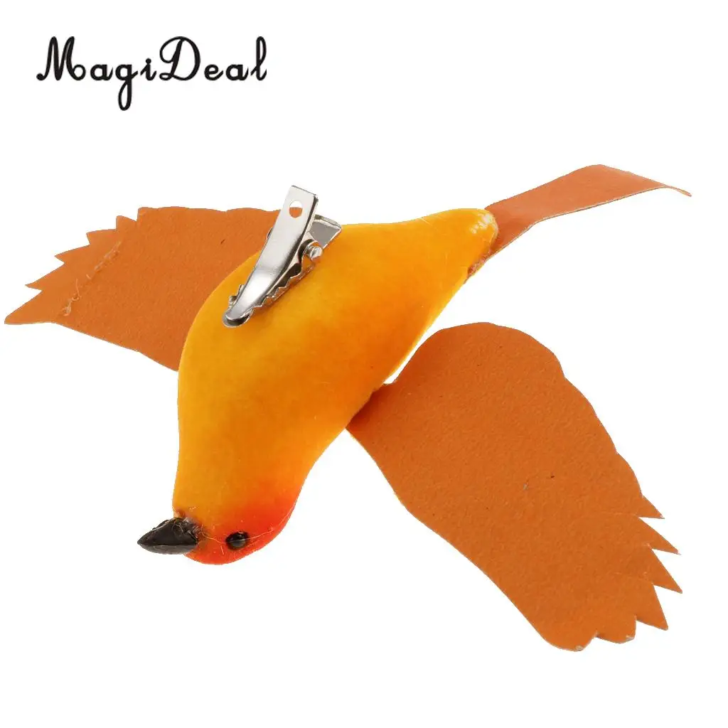Spreading Winds Artificial Feathered Foam Birds Home Garden Wedding Decor
