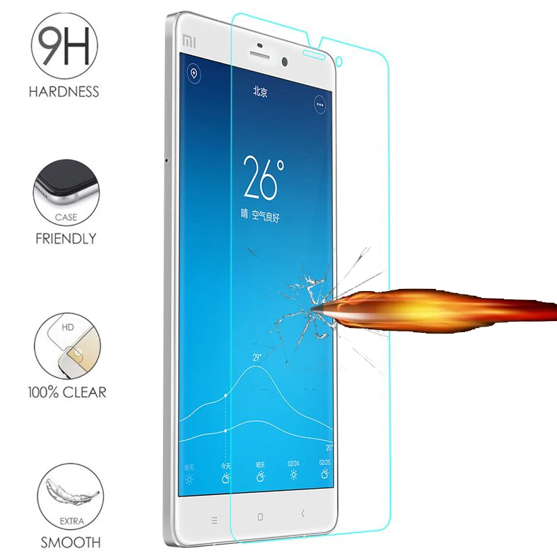 

9H Tempered Glass Screen Protector Film For Xiaomi Mi 2 3 4 5 Mi2 Mi3 Mi4 M2 M3 Mi 4i 4X 4S Mi5 M5 5S Max Redmi Note 2 3 3S Case