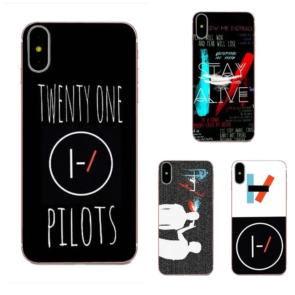 21 Pilots Twenty One для Apple iPhone 4 4S 5 5C 5S SE 6 6S 7 8 Plus X XS Max XR мягкие ТПУ лучшие чехлы | Мобильные