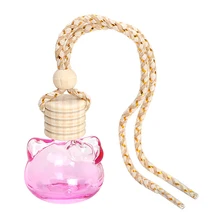 LEEPEE автомобиль зеркало заднего вида флакон с арома-Распылителем кулон декоративная подвеска для автомобиля ванная комната подвесная вешалка для подвесок Желая бутылка