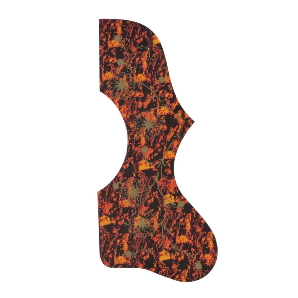 NEW 1PCS PVC Adhensive Scratch Plate Acoustic Guitar Pickguard Flower