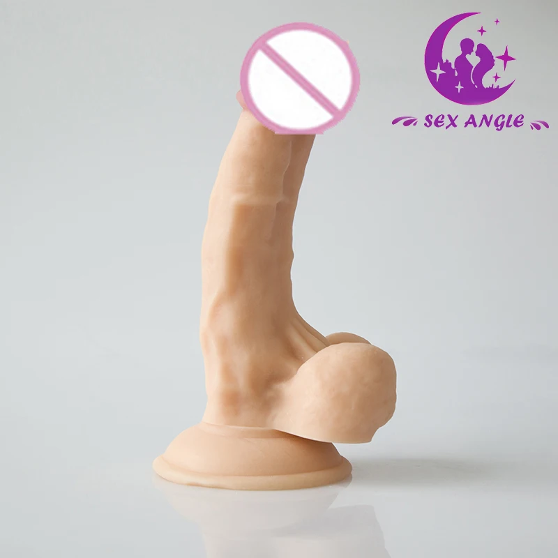 Huge Cheap Anal Dildo Small Realistic with Strong Suction Cup Fake Penis Long Butt Plug Sex Toys for Woman Product | Красота и