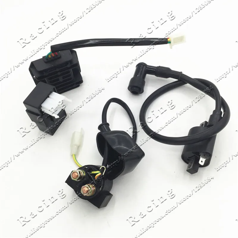 

Engine Electrical Part 6 pins CDI Ignition Coil Relay Refiercer for CG150 200 250CC ATV Dirt Pit Bike Motorcycle