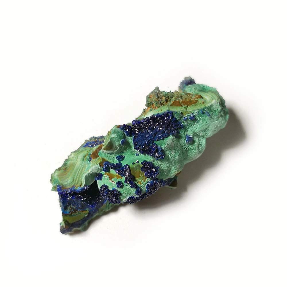 

18.5g natural Stones and Minerals Rock shiny Azurite Malachite quartz crystal collection Z10-45