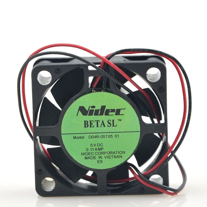 

New Original D04R-05TS5 01 5V 0.11A 4CM 4015 2-Wire Mute Switch Cooling Fan