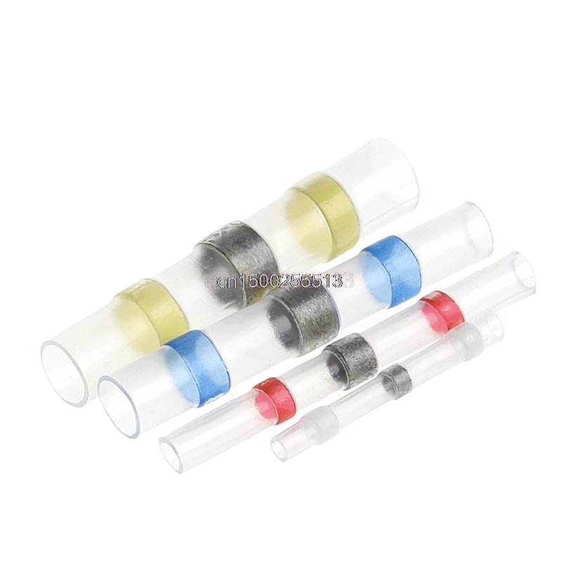 

40Pcs Waterproof 4 Sizes Solder Sleeve Heat Shrink Tube Wire Terminal Connectors