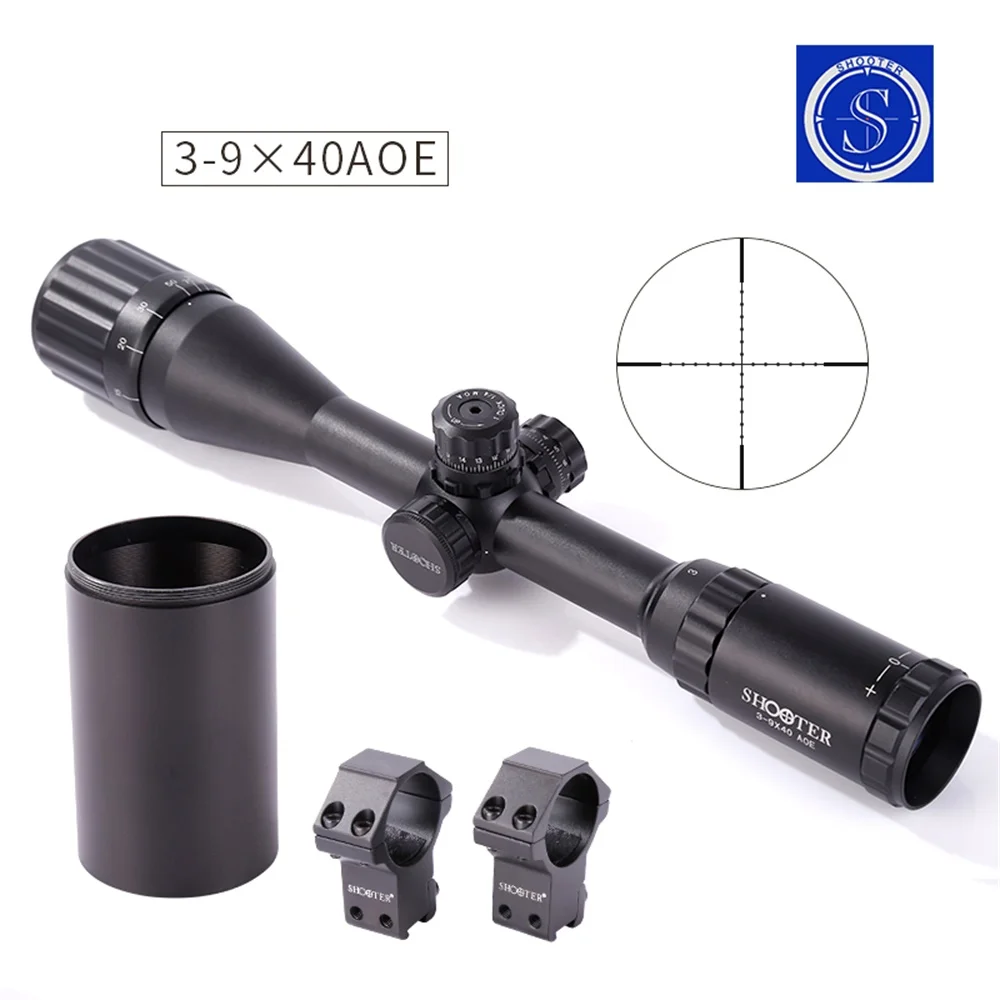 

Rifle Optical Sight SHOOTER 3-9X40AOE Riflescope Outdoor Hunting Optics Sight Scope gun-aiming Accessory sightingtelescope