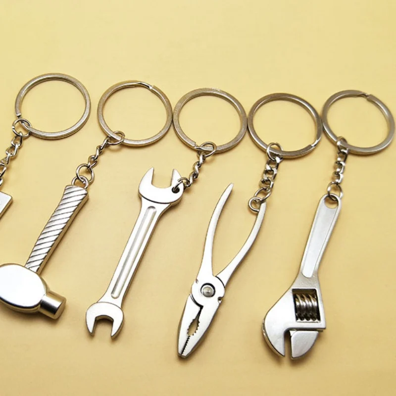 Popular Car Home Alloy Wrench Keychain Beauty Cute Spanner Accessories CA 