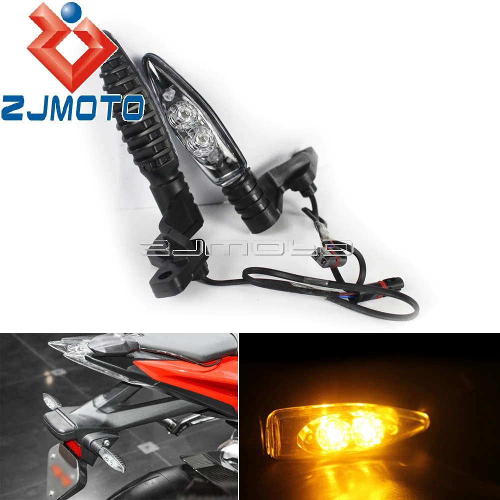 

Motorcycle Turn Signals Indicator LED Light Blinkers For BMW R1200 GS R S F800R S1000RR F700GS F800GS HP4 F800GT R1200GS R1200R