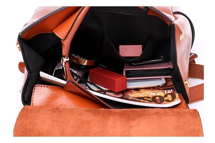 Fashion Crocodile Women Backpack High Quality PU leather Shoulder bag female Backpack for Teenage Girls School Bag Daypack (13)