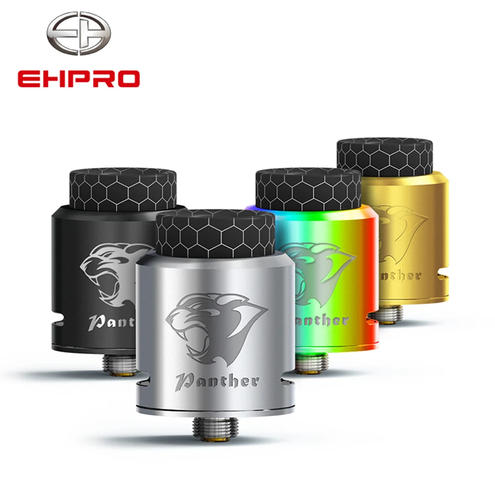 Original Ehpro Panther BF RDA Tank 24mm font b Electronic b font Cigarette DIY Dual Coils