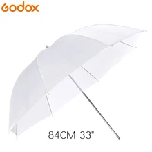 Godox 83 см 33 дюйма портативный белый Рассеиватель Вспышки мягкий отражатель фото зонтик светильник Фото Зонтик для фотостудии Аксессуары