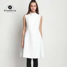 Long Vest Jacket Women 2017 Runway Sleeveless Jackets Vests Office Lady