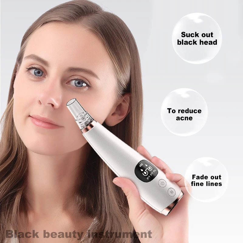 

Pro Blackhead Vacuum Suction Pore Vacuum Cleaner Electric Acne Clean Exfoliating Cleansing Comedo Suction Pore Cleaner