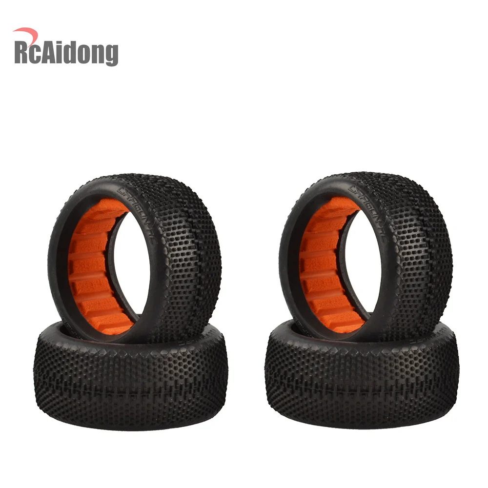 

4PCS 1/8 RC SCALE Off Road Buggy Tires with Insert Foam For HPI KYOSHO OFNA LOSI HSP HOBAO FS RACING