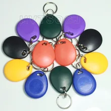 1000 шт дешевая цена водонепроницаемые RFID брелоки 125 кГц близость метки/для контроля доступа