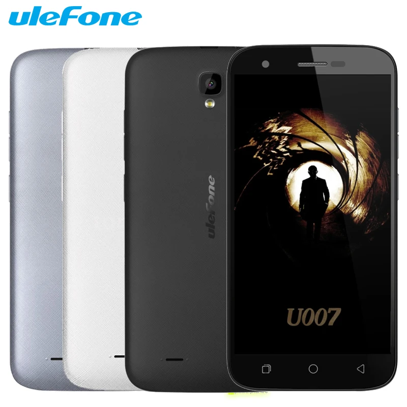 Original Ulefone U007 Cell Phone 1GB RAM 8GB ROM Quad Core MTK6580A 5 0 Inch 1280