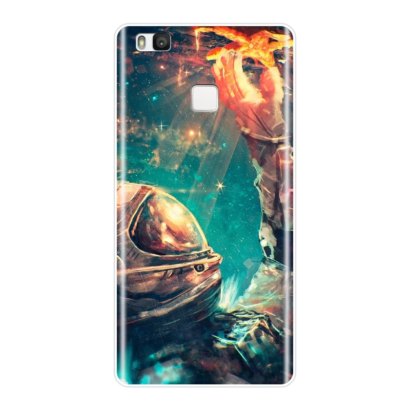 Чехол для телефона Huawei P20 Lite Pro P9 P10 Plus P Smart Space астронавт силиконовый чехол P8 Mini 2017