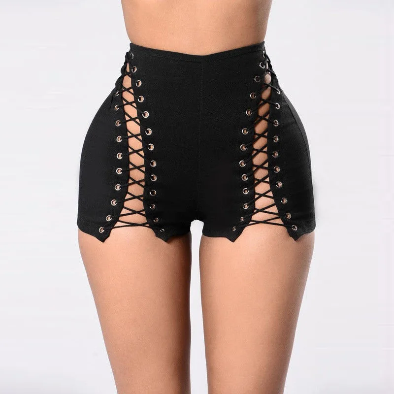 Hzirip Sexy Summer Women Denim Shorts 2018 New Black Blue